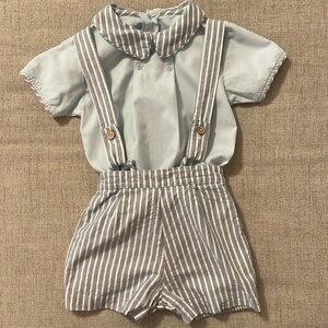 Dondolo preppy boy’s church outfit, size 4